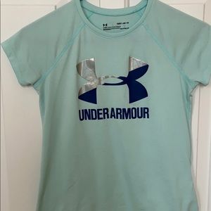 Under Armour Light blue Girls’ Short Sleeve Tee